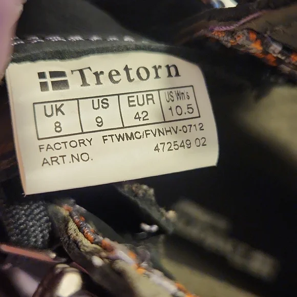 TRETORN Men's Highlander Vinter Hiking Boot Size 9